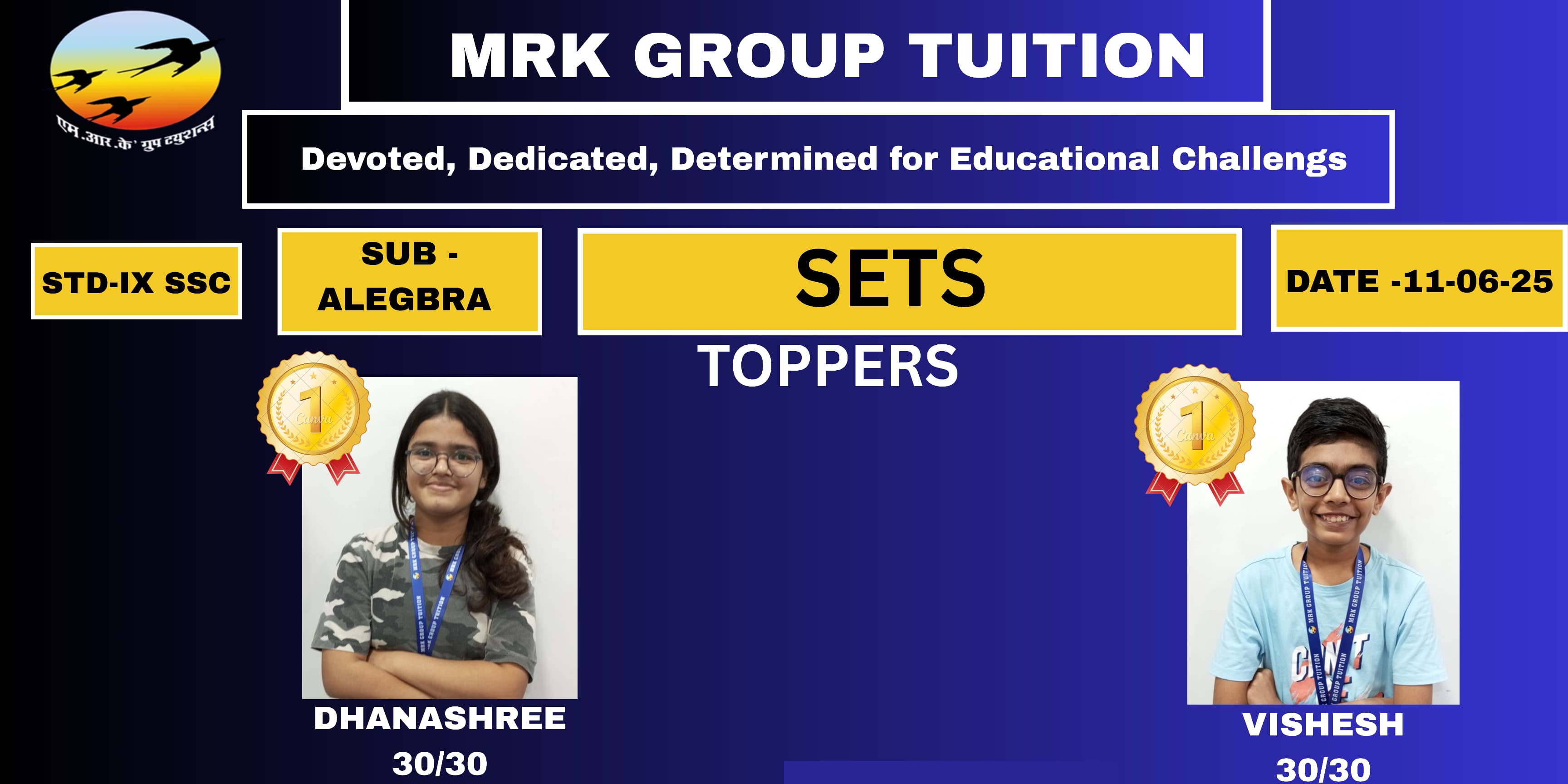 SETS TOPPERS